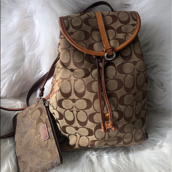 coach mini bookbag